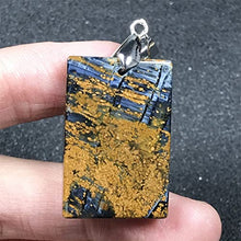 Load image into Gallery viewer, Natural Pietersite Stone Pendant Pietersite Crystal Stone Jewelry For Women Men Healing Luck Gift 30x20x6mm Beads Silver Energy Gemstone