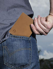 Load image into Gallery viewer, Timberland Men's Leather Wallet with Attached Flip Pocket, Tan (Cloudy), One Size