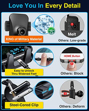 Load image into Gallery viewer, VANMASS Universal Car Phone Mount,【Patent & Safety Certs】 Upgraded Handsfree Stand, Phone Holder for Car Dashboard Windshield Vent, Compatible iPhone 13 12 11 Pro Max Xs XR X 8, Galaxy s20 Note 10 9