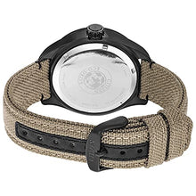 Load image into Gallery viewer, Citizen Eco-Drive Garrison Quartz Mens Watch, Stainless Steel with Nylon strap, Field watch, Khaki (Model: BU2055-08X)