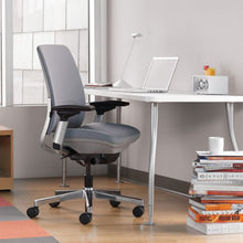 Load image into Gallery viewer, Steelcase Amia Adjustable Chair, Rouge Fabric