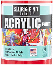 Load image into Gallery viewer, Sargent Art (SARAD) Acrylic Paint, 16oz Bottles, Colors may vary, 12 Piece, (24-6102)
