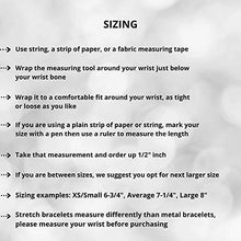 Load image into Gallery viewer, Handmade Palo Santo Bracelet Negative Energy Protection Yoga Wellness Gift for Women Made in USA Fits 6 inch Wrist Stretch (Small Wrist)