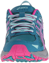 Load image into Gallery viewer, ASICS Women's Gel-Venture 5 Trail Runner, Ocean Depth/Pink Glow/Aruba Blue, 9.5 M US