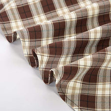 Load image into Gallery viewer, Belle Poque Brown Plaid Skirt for Women Plus Size Long Skirts with Pocket, XX-Large