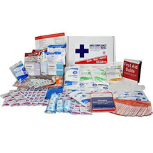 Load image into Gallery viewer, OSHA & ANSI First Aid Kit Refill/Upgrade, 50 Person, 196 Pieces, ANSI 2015 Class B - Includes Splint, Tourniquet, Tools, Single dose and More: Fill Your kit or use to Upgrade to Current regulations