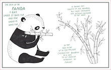Load image into Gallery viewer, Amazing Animal Facts Postcards: 50 Colorable Postcards