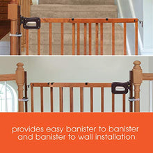 Load image into Gallery viewer, Summer Banister to Banister Universal Gate Mounting Kit – Fits Round or Square Banisters, Accommodates Most Hardware & Pressure Mount Baby Gates up to 37” Tall, Gate Sold Separately
