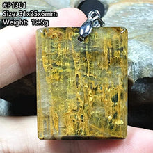 Load image into Gallery viewer, Natural Pietersite Stone Pendant Pietersite Crystal Stone Jewelry For Women Men Healing Energy Luck Gift 31x25x6mm rectangle Beads Silver Rare Gemstone AAAAA