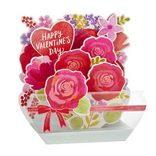 Load image into Gallery viewer, Hallmark Paper Wonder Displayable Pop Up Valentines Day Card (Flowers Valentine)