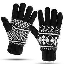 Load image into Gallery viewer, Luther Pike Seattle Knit Winter Gloves For Women Warm & Cozy, Comfortable: Thermal Insulation