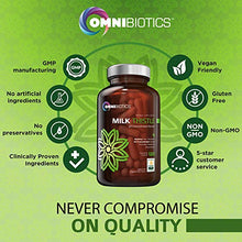 Load image into Gallery viewer, Organic Milk Thistle Capsules, 1500mg 4X Concentrated Extract with Silymarin is The Strongest Milk Thistle Supplement Available. Great for Liver Cleanse & Detox! 120 Vegetarian Capsules