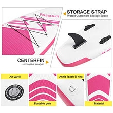 Load image into Gallery viewer, FBSPORT 10'6" Premium Inflatable Stand Up Paddle Board, Yoga Board with Durable SUP Accessories & Carry Bag.Wide Stance, Surf Control, Non-Slip Deck, Leash, Paddle and Pump for Youth & Adult