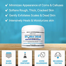Load image into Gallery viewer, Urea Cream 40% Plus Salicylic Acid 4.6 Oz, Callus Remover Hand Cream Foot Cream For Dry Cracked Feet, Hands, Heels, Elbows, Nails, Knees, Intensive Moisturizes & Softens Skin, Exfoliates Dead Skin