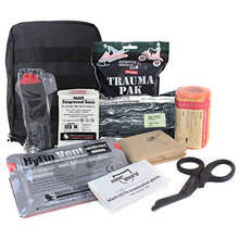 Load image into Gallery viewer, MediTac Premium IFAK Kit - Feat. Trauma Pak, CAT Tourniquet, HyFin Vent Chest Seal, Israeli Bandage - Black