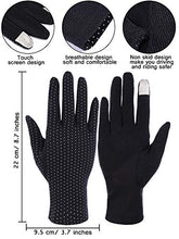 Load image into Gallery viewer, Boao 3 Pairs Women Sun Protective Gloves UV Protection Summer Sunblock Gloves Touchscreen Gloves for Driving Riding