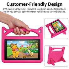 Load image into Gallery viewer, New Fire HD 10 Tablet Case 2019/2017-SHREBORN LightWeight ShockProof Kid-Proof Cover with Stand Kids Case for All New Amazon Fire HD 10 Tablet(10.1",9th/7th/5th Generation,2019/2017/2015 Release)-Pink