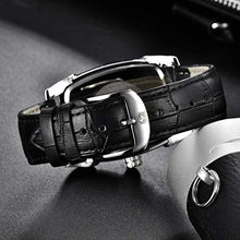 Load image into Gallery viewer, BENYAR Watch for Men 5114M Square 3ATM Waterproof Leather Simple Quartz Business Fashion Casual Classic Retro Rectangle Watches