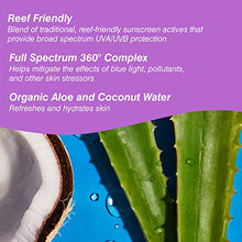 Load image into Gallery viewer, COOLA Organic Refreshing Water Mist Face Moisturizer with SPF 18, Dermatologist Tested Face Sunscreen with Plant-Derived BlueScreen™ Digital De-Stress™ Technology, 0.85 Fl Oz