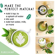 Load image into Gallery viewer, PureChimp Matcha Green Tea Powder - 1.75 Ounces (50g) of Ceremonial Grade Japanese Matcha for Baking, Lattes and Smoothies - Regular