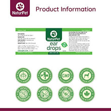 Load image into Gallery viewer, NaturPet Ear Drops for Dogs & Cats | Use for Cleaning, Prior to Swimming, Stinky, Smelly Ears, Itchy Ears | All Natural Herbal Drops 10mL