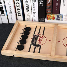 Load image into Gallery viewer, Fast Sling Puck Game Paced,Tinfence Table Desktop Battle,Winner Board Games Toys for Adults Parent-Child Interactive Chess Toy Board Table Game (22.7 in x 12.5 in)