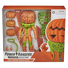 Load image into Gallery viewer, Power Rangers Lightning Collection Monsters Mighty Morphin Pumpkin Rapper 8-Inch Premium Collectible Action Figure Toy with Accessories