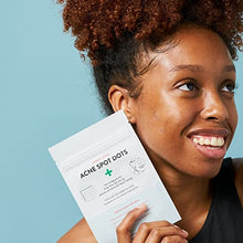 Load image into Gallery viewer, Peach Slices Acne Spot Dots | Clear Hydrocolloid Acne Pimple Patch for Zits and Breakouts | Treats, Drains, and Shrinks Blemishes | Vegan and Cruelty-Free | Three Sizes 7mm, 10mm, 12mm (30 Count)