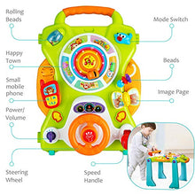 Load image into Gallery viewer, iPlay, iLearn Baby Sit to Stand Walkers Toys, Kids Activity Center, Toddlers Musical Fun Table, Lights and Sounds, Learning, Birthday Gift for 9, 12, 18 Months, 1, 2 Year Olds, Infants, Boys, Girls