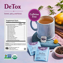 Load image into Gallery viewer, Yogi Tea - Digestion and Detox Tea Variety Pack Sampler (6 Pack) - Green Tea Super Antioxidant, Ginger, DeTox, Blackberry Apple Cider, Honey Chai Turmeric Vitality, and Egyptian Licorice - 96 Tea Bags