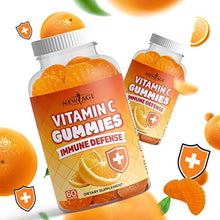 Load image into Gallery viewer, Vitamin C Gummies by New Age - Orange Vitamin C Gummy 2-Pack - Supports Healthy Immune System - Vegetarian Without Gluten - 120 Gummies