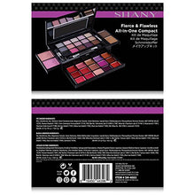 Load image into Gallery viewer, SHANY Fierce & Flawless All-in-One Makeup Set Compact with Mirror, 15 Eye Shadows, 2 Bronzers, 2 Blushes and 15 Lip/Eye Glosses - Applicators Included