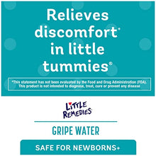 Load image into Gallery viewer, Little Remedies Gripe Water-No Alcohol, Sodium Bicarbonate, Artificial Color & Gluten Free-Safe for Newborns, 4 Fl. Oz (Pack of 1)