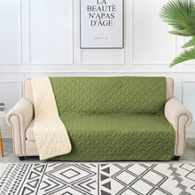 Load image into Gallery viewer, Ameritex Pet Bed Cover Dog Bed Blanket for Sofa and Furniture Waterproof New Pattern Design (52x82 Inch, Green)