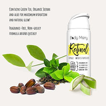 Load image into Gallery viewer, Body Merry Retinol Face Moisturizer & Eye Cream for Face, Neck and Eyes | Anti Aging, Facial Moisturizer, Wrinkle Cream and Acne Spot Treatment with Retinol & Hyaluronic Acid (3.4 oz)