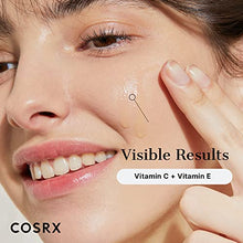 Load image into Gallery viewer, COSRX Vitamin C 23% Serum with Vitamin E & Hyaluronic Acid, Brightening & Hydrating Facial Serum for Dark Spots, Fine Lines, Uneven Skin tone, Pure Vitamin C Serum (Ascorbic acid), 0.67 fl.oz / 20 ml, Animal Testing-Free, Artificial Fragrance-Free, Parabe