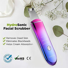 Load image into Gallery viewer, Skin Scrubber Face Spatula, JOYJULY Facial Cleansing Scraper Peel Pores Cleanser,Blackhead Removal Acne Extractor Skin Exfoliation Colorful