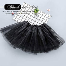 Load image into Gallery viewer, Relbcy Layered Tutu Skirt Tulle Ballet Skirt Party Bubble Dress Skirt Princess Tutu Skirts for Women and Girls (Black)