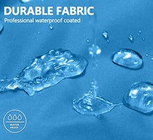 Load image into Gallery viewer, Little Donkey Andy Women¡¯s Waterproof Rain Jacket Lightweight Outdoor Windbreaker Rain Coat Shell for Hiking, Travel Deep Blue/Aqua XL