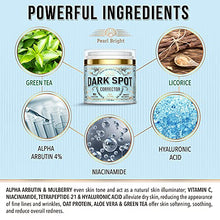 Load image into Gallery viewer, Dark Spot Remover for Face, Body and Sensitive areas - Natural Skincare for Underarms, Elbows & Privates - Made in USA - Dark Spot Corrector with Licorice, Mulberry Extract Arbutin, 1.7OZ
