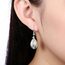 Load image into Gallery viewer, Platinum Gold Dangle Earrings Jewelry Birthday Gifts Presents Gemstone for Women Anniversary Zirconia Tassel Drop Crystal