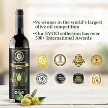 Load image into Gallery viewer, M.G. PAPPAS High Polyphenol Rich Olive Oil - Extra Virgin Olive Oil Polyphenol Lab Report 644mg/kg - Cold Pressed & Unfiltered - High Hydroxytyrosol Greek Olive Oil - Award Winning - 12.7 Oz 375ml