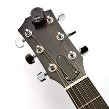 Load image into Gallery viewer, D'Addario Guitar Tuner - Micro Headstock Tuner - Tuner for Acoustic Guitar, Electric Guitar, Bass Guitar, Mandolin, Banjo, Ukelele - Compact & Discrete - Clip On - 1 Pack