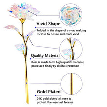Load image into Gallery viewer, Christmas Rose Gifts for Women Galaxy Rose Forever Flower Gift, I Love You Rose Present Unique Christmas Birthday Gifts for Mom Grandma Wife Sister Friends