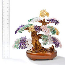 Load image into Gallery viewer, KALIFANO Natural Tree of Life Gemstones (1,251 Gemstone Count) Chakra Crystal Tree with Healing Properties - Bonsai Feng Shui Money Tree for Healing and Luck - 14"