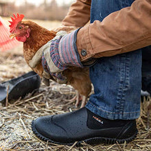 Load image into Gallery viewer, HISEA Unisex Rain Shoes Waterproof Rubber Garden Shoes Slip-on Muck Mud Ankle Rain Boots for Women Men with Comfortable Anti-slip Outsole