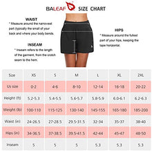 Load image into Gallery viewer, BALEAF Womens 5 Inches Knit Waistband Running Shorts with Liner Quick Dry Lounge Gym Walking Lined Shorts Back Zipper Pocket Black Size XS