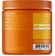 Load image into Gallery viewer, Zesty Paws No Grain Multifunctional Supplements for Dogs - Glucosamine Chondroitin for Joint Support with Probiotics for Gut & Immune Health –Fish Oil with Antioxidants for Skin & Heart Health 90ct