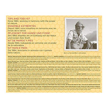 Load image into Gallery viewer, Burt's Bees Tips and Toes Kit Gift Set, 6 Travel Size Products in Gift Box - 2 Hand Creams, Foot Cream, Cuticle Cream, Hand Salve and Lip Balm