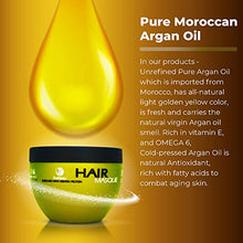 Load image into Gallery viewer, Bellisso Moroccan Argan Oil Hair Mask Deep Conditioner Sulfate Free for Dry or Damaged Hair with Jojoba Kernel Oil Aloe Vera Collagen and Keratin